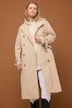 Trenchcoat, oversize, revers, bindebælte