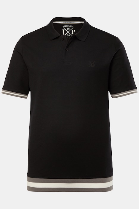 Poloshirt, halflange mouwen, Buik-fit, tot maat 8 XL