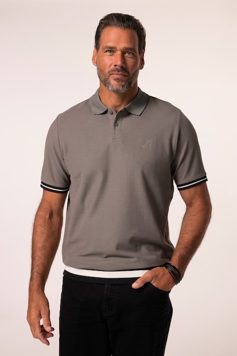 Poloshirt, Halbarm, Bauchfit, bis 8 XL