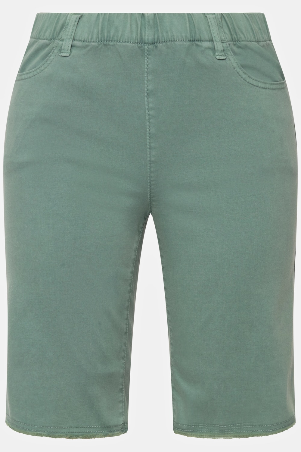 Grote Maten korte broek, Dames, turquoise, Maat: 58, Katoen/Polyester, Ulla Popken