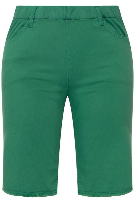 Bermudy, roztřepený lem, elastický pas