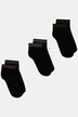 3-Pack Glitter Hem Ankle Socks
