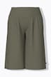 Bermuda jambe droite et large, taille élastique