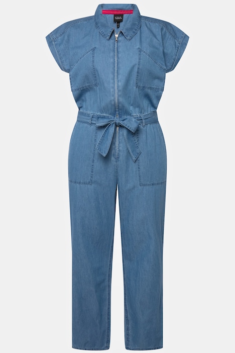 Denim Romper in Light Wash – Louise and Mae Boutique