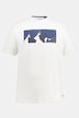 T-shirt, korte mouwen, Mountain-print, ronde hals