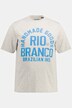 T-Shirt, Halbarm, RIO BRANCO Print, Melange-Jersey