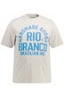 Tričko, krátké rukávy, potisk RIO BRANCO, melanž žerzej