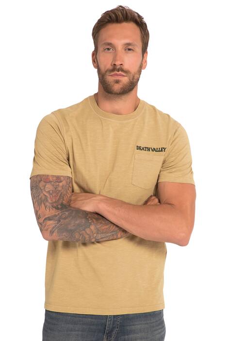 Tričko, krátké rukávy, barvený žíhaný žerzej