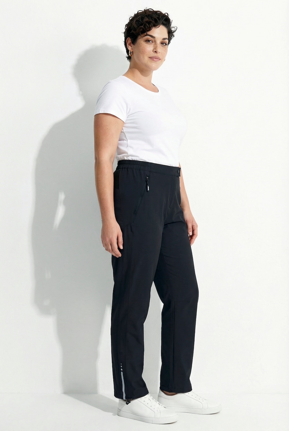 Functionele broek met stretch, waterafstotend, comfortabele band