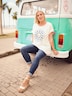 Skinnyjeans Sarah, schmale 5-Pocket-Form, High Waist