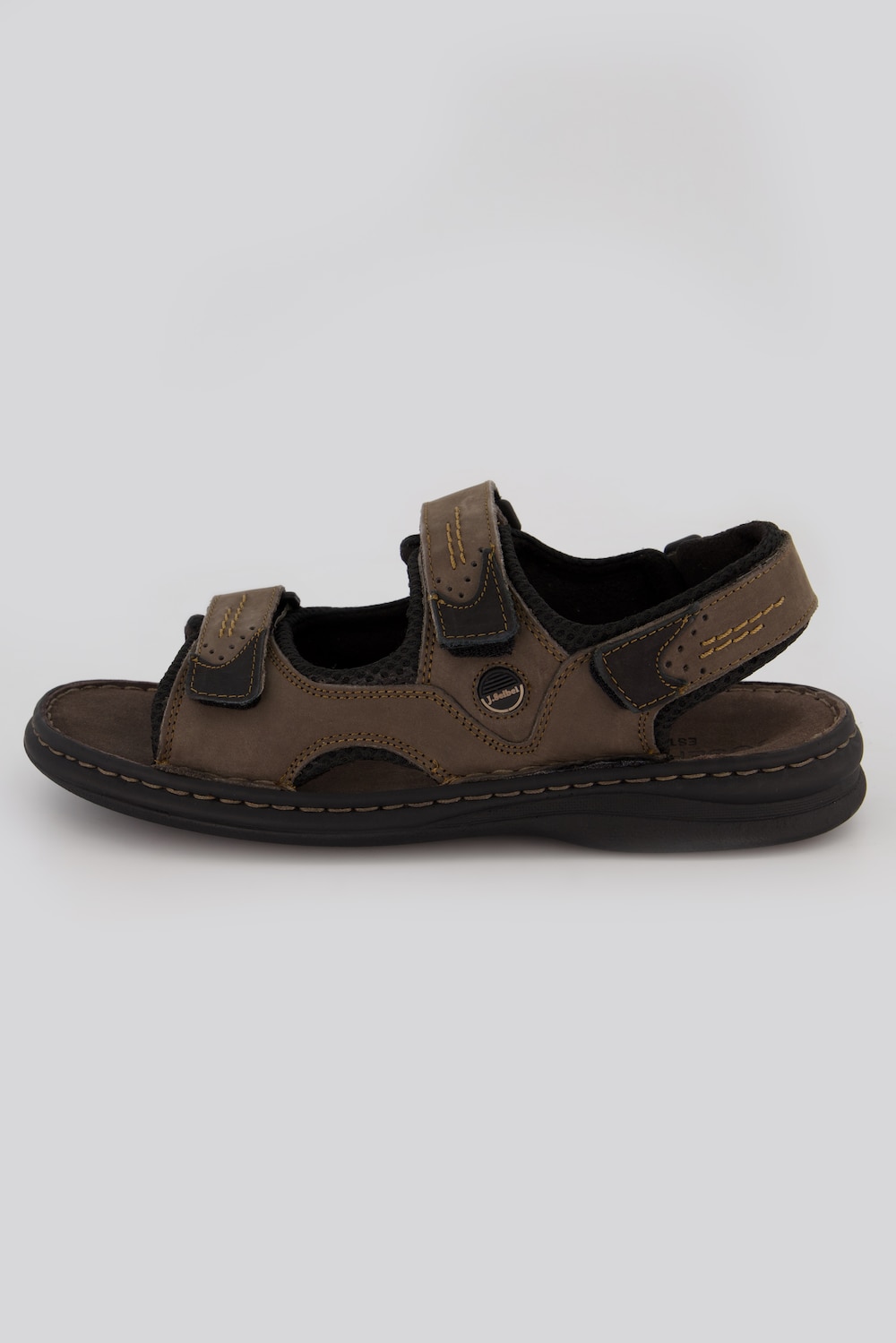 Grote Maten sandalen, Heren, grijs, Maat: 44, Leer, JP1880