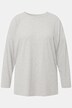 Pullover, oversized, Rippstrick, Rundhals, Langarm