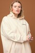 Hoodie, oversized, Kapuzen Sweater, Rücken Print, Langarm