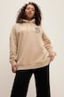Hoodie, oversized, Rückenprint, Kapuze, Langarm
