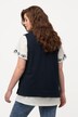 Eco Cotton Side-Seam Button Vest