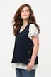 Eco Cotton Side-Seam Button Vest