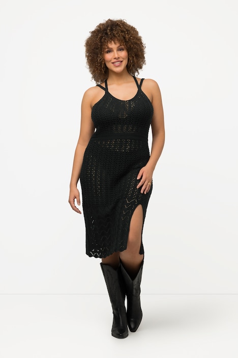 Crocheted Tank Top Dress | Midi Dresses | Dresses