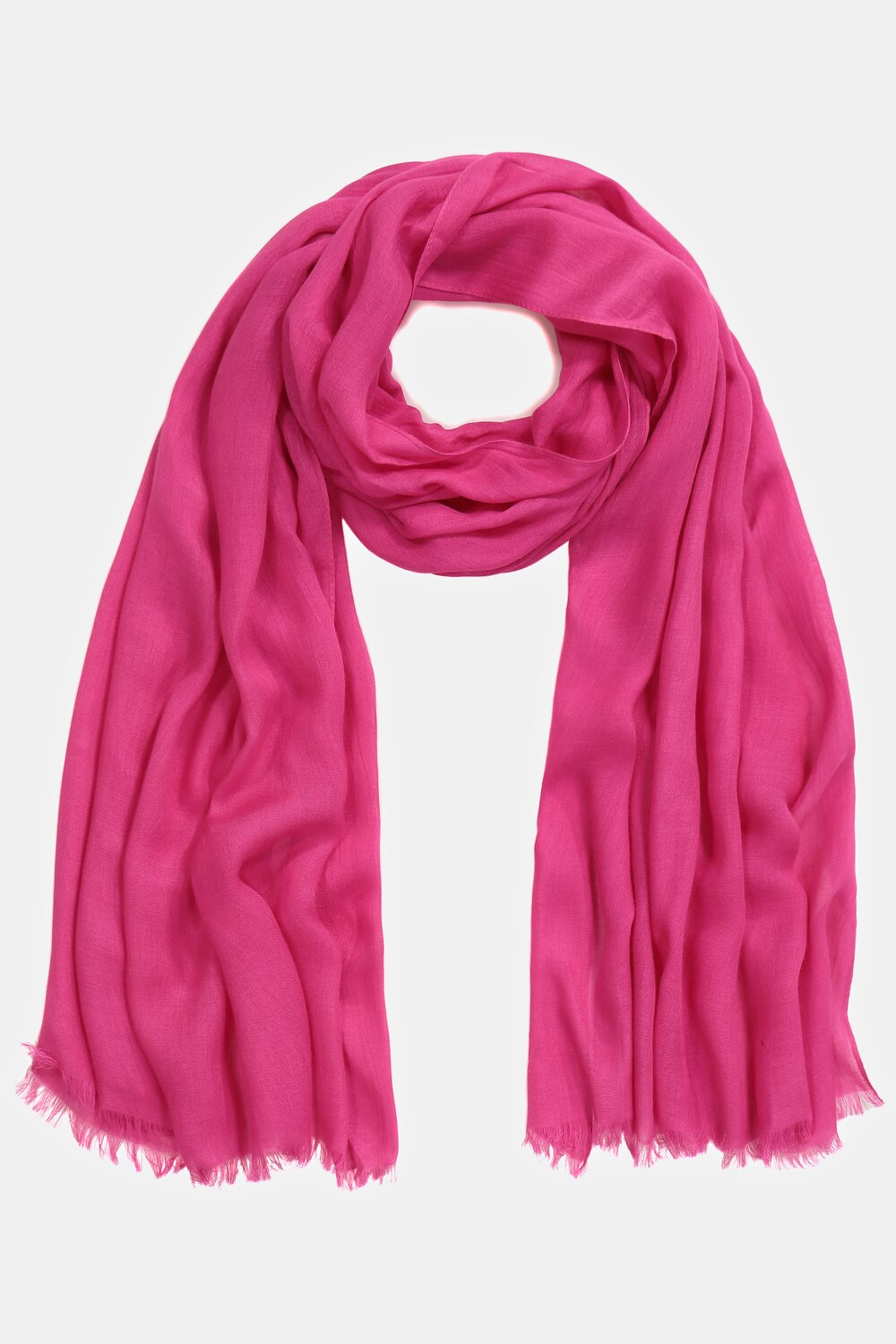 Grote Maten sjaal, Dames, roze, Maat: One Size, Viscose, Ulla Popken
