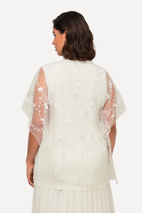 Layered Lace V-Neck Blouse | all Blouses | Blouses