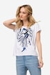 T-Shirt, oversized, Print, Rundhals