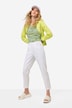 7/8-Bengalin Hose, gerades Bein, Elastikbund