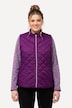 HYPRAR doorgestikte bodywarmer, waterafstotend, opstaande kraag, gerecycled