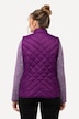 HYPRAR doorgestikte bodywarmer, waterafstotend, opstaande kraag, gerecycled