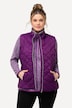 HYPRAR doorgestikte bodywarmer, waterafstotend, opstaande kraag, gerecycled