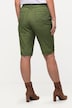 Bermudas vaqueras de uniforme Mandy, aspecto usado, bordado