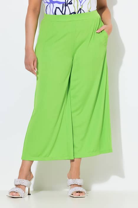 Culotte, Struktur, wadenlang, gerades Bein, Elastikbund