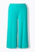 Textured Crepe Wide Leg Culottes