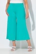 Textured Crepe Wide Leg Culottes