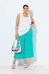 Textured Crepe Wide Leg Culottes