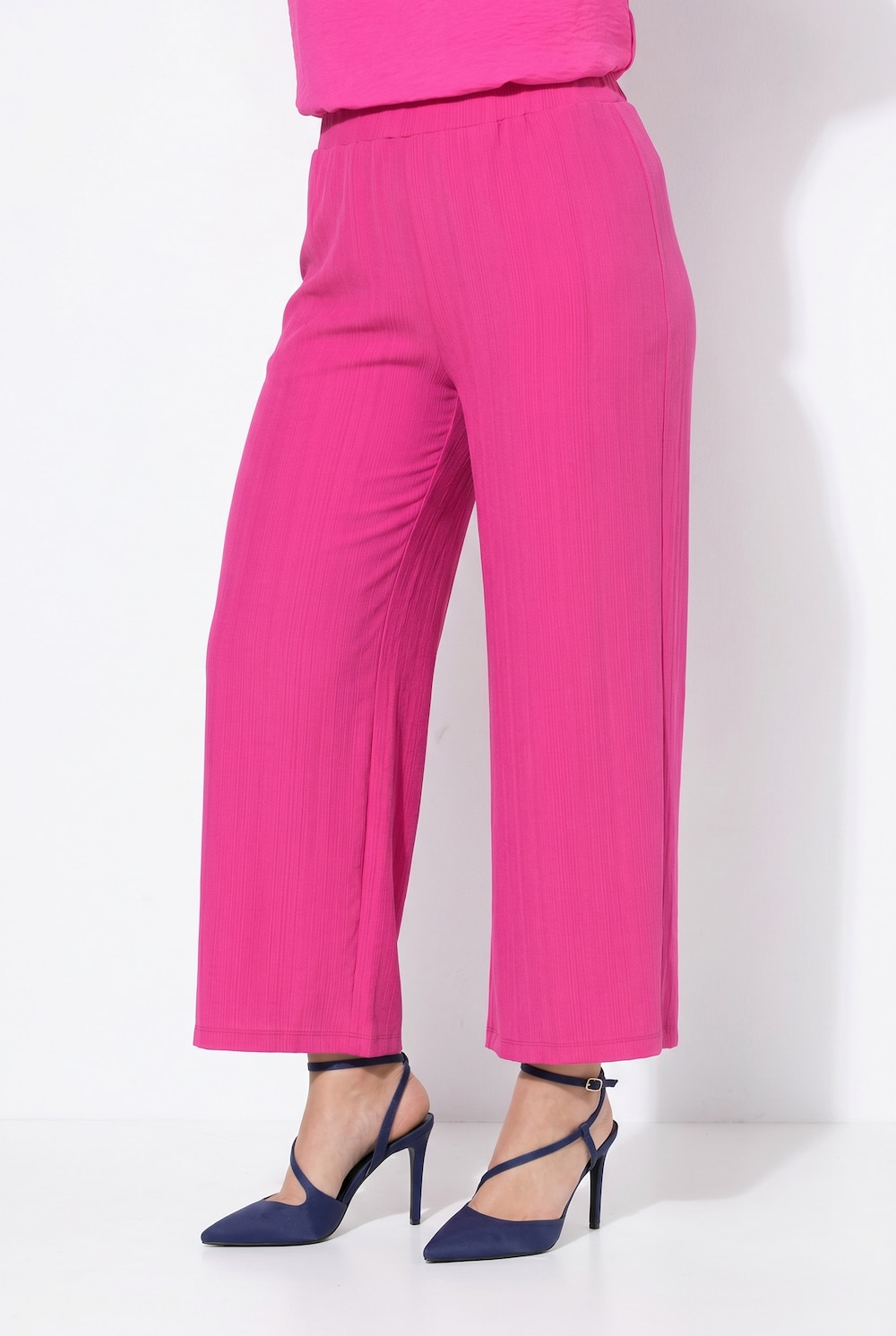 Culotte, Struktur, wadenlang, gerades Bein, Elastikbund