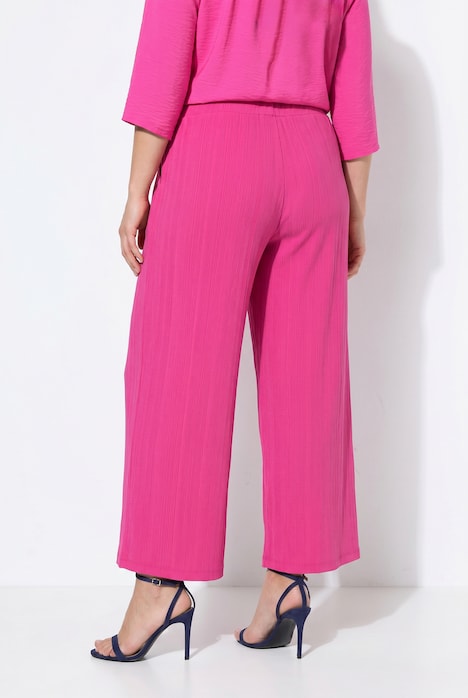 Culotte, Struktur, wadenlang, gerades Bein, Elastikbund