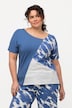 T-shirt, asymmetrische hals, korte mouwen, biologisch katoen