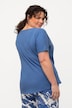T-shirt, asymmetrische hals, korte mouwen, biologisch katoen