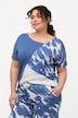T-shirt, asymmetrische hals, korte mouwen, biologisch katoen