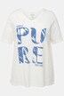 T-shirt, PURE, col V, manches courtes, coton bio