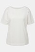 T-shirt, oversized, ronde hals, korte mouwen, biologisch katoen