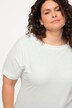 T-shirt, oversized, ronde hals, korte mouwen, biologisch katoen