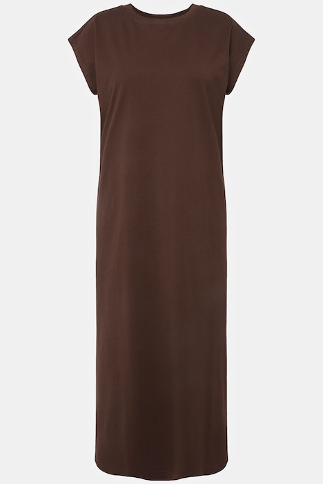 Classic Cap Sleeve Oversized Fit Jersey Dress | More Dresses | Dresses