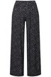 Marlene kalhoty, puntíky, široké nohavice, elastický pas