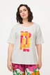 T-Shirt, Schriftmotiv, Regular, Rundhals, Halbarm