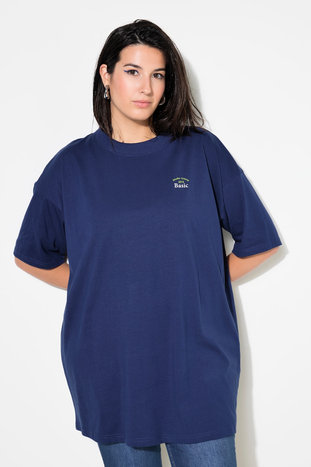 T-Shirt, oversized, Rücken Print