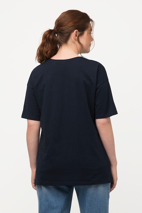 T-shirt technique noir en Tencel et coton bio