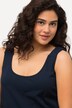 Top, geteilte Träger,  A-Linie, Rundhals, ärmellos