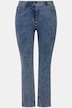 jeans sammy, smalle pijpen, comfortabele band, biologisch katoen