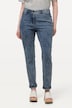 jeans sammy, smalle pijpen, comfortabele band, biologisch katoen