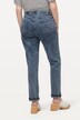 jeans sammy, smalle pijpen, comfortabele band, biologisch katoen